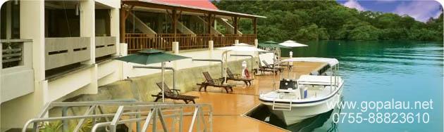 帛琉月伴湾旅馆Landmark码头