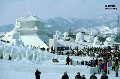 日本北海道赏雪温泉五天浪漫之旅